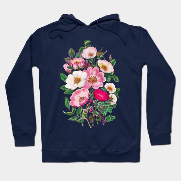 Wild roses Hoodie by CatyArte